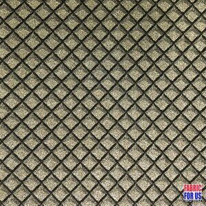 Natural Lurex Diamond Design Nylon-Spandex Stretch Fabric 58/60" Wide